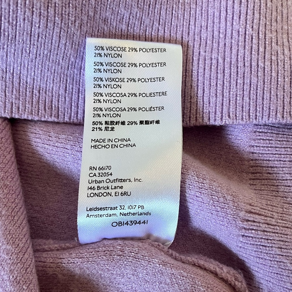 MAEVE Anthropologie Lavender Boat Neck Sweater - Picture 9 of 9